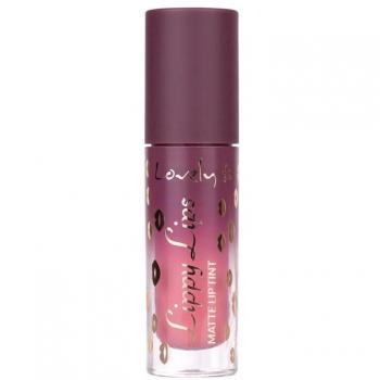 Labial Líquido Mate Lovely Lippy Lips Número 4 4ml
