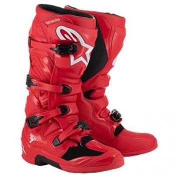Alpinestars Tech 7 Red Motocross Boots Size 49/50