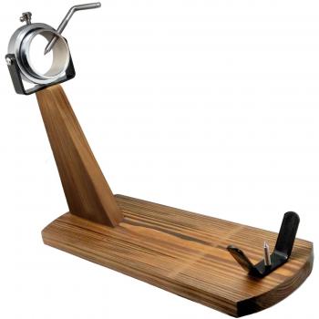 NERTHUS FIJ 255 - Jamonero giratorio ajustable con cabezal de Acero Inoxidable