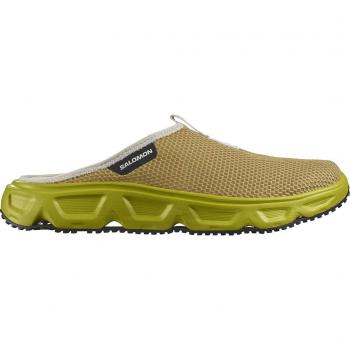 Salomon Reelax Slide 6.0 Sandalias de trekking para hombre, color amarillo, talla 42(2/3)