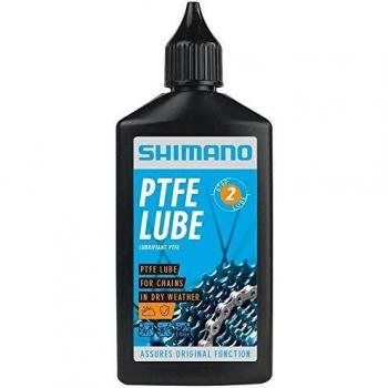 SHIMANO LUBRICANTE para SECO PTFE 100ML Aceites Ciclismo, Adultos Unisex, Multicolor