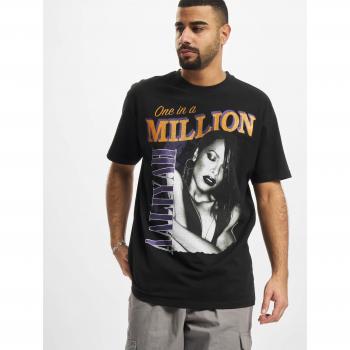 Mister Tee Aaliyah One In A Million Oversized Black T-Shirt