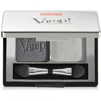 PUPA Milano Vamp! Compact Duo Sombra de ojos 2.2 g 09 Silver Stone