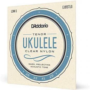 D'Addario EJ65TLG Tenor Low G Pro-Arte Custom Extruded Nylon Ukulele Strings