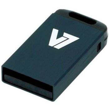 V7 VU24GCR-BLK-2E V7 Unidad de memoria flash USB 2.0 nano 4 GB, negra