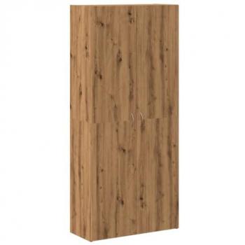 Mueble Zapatero de Madera Ingeniería Roble Artisan 80x35,5x180cm