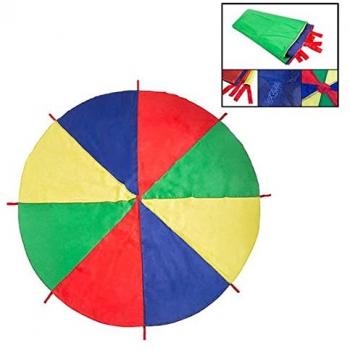 Softee - Paracaídas/Cometa 2m, material resistente, diámetro de 2 metros, ideal para juegos al aire libre y actividades recreativas