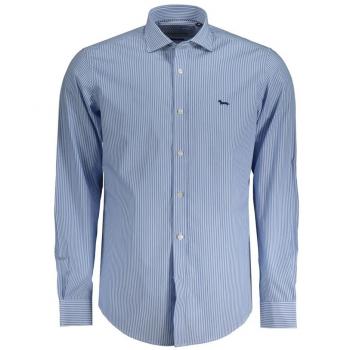 Harmont & Blaine Blue Striped Long Sleeve Casual Shirt - Size S