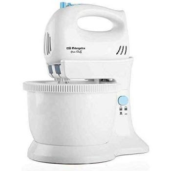 Orbegozo BA 4400 - Batidora amasadora, 5 velocidades, función turbo, 3,5 L de capacidad, 300 W