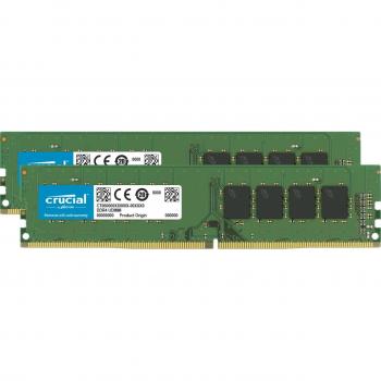 Kit de Memoria RAM Crucial 32GB (2x16GB) DDR4 3200MHz CL22 Dual Rank