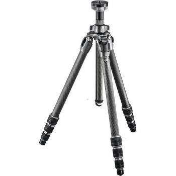 Gitzo Mountaineer Series 2 Carbon Fiber Tripod - Max Height 167 cm, 4 Sections, Black