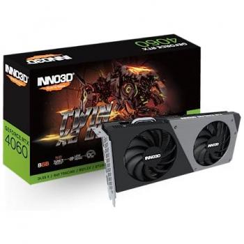 Tarjeta Gráfica Inno3D RTX 4060 Twin X2 OC 8 GB GDDR6
