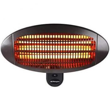 Orbegozo PHF 26 - Estufa profesional para Exterior, 3 niveles de potencia, IP-X4, Apertura 120º, Alcance 3 metros, 2000 W