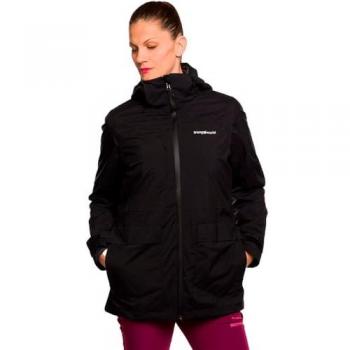 Chaqueta Impermeable Insulada para Mujer Trangoworld Brienz Complet Negra (XL)