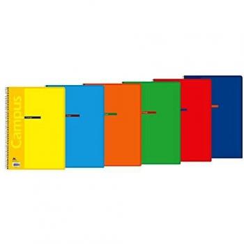 (Caja 6 unid) BLOC A5 CAMPUS 80H TAPA BASICA HORIZONTAL