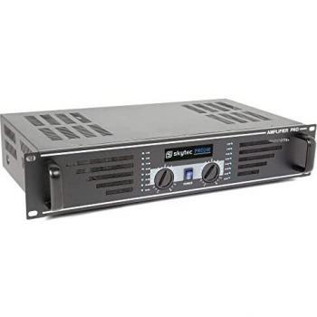 Skytec SKY-240B PA Amplificador de Sonido 2X 120W Negro