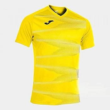 Camiseta de fútbol manga corta hombre Grafity II amarillo Joma