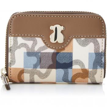 Tous Monedero Mediano Kaos Vichy, Mujer, Multicolor