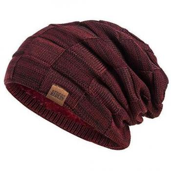 REDESS Beanie Hat para Hombres y Mujeres Winter Warm Sombreros Knit Slouchy Thick Skull Cap