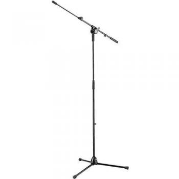 Soporte de micrófono telescópico profesional K&M 25600 color negro
