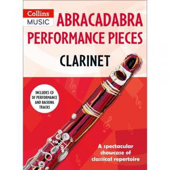 Piezas de Rendimiento Abracadabra para Clarinete (Libro y CD)