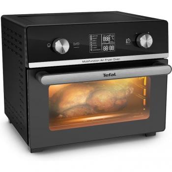 Freidora de Aire Multifuncional Tefal FW6058 - Horno Mini 20L, 1800W, 10 Programas Automáticos, Pantalla Táctil Digital