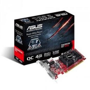 Tarjeta Gráfica ASUS Radeon R7 240 4GB DDR3 PCIe Low Profile VGA DVI-D HDMI