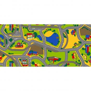 Juego Alfombra Playtime 95 x 200 cm - Alfombra para niños parte traße Calle Alfombra