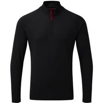 Camiseta de Manga Larga Gill UV Tec Full Zip para Hombre, Color Negro, Talla M