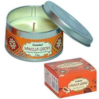 Goloka Vela de estaño de viaje - Vanilla Grove