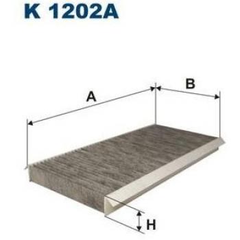 Filtron K1202A Calefacción para Automóviles