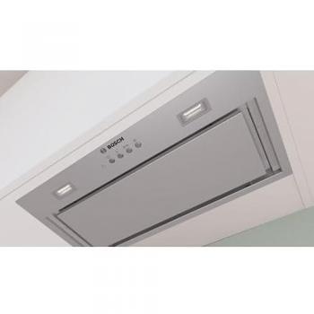 Campana Extractora Bosch DLN56AC50, Grupo Filtrante Integrable, 52 cm, Acero Inoxidable, 570 m³/h, 3 Velocidades + Intensivo, Clase B