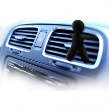 Mr. & Mrs. JoyFragrance Black Cedar Wood Car Air Freshener
