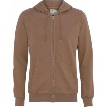 Colorful Standard Classic Organic Zip Hoodie in Sahara Camel