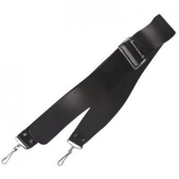Correa para Bombo Calanda Niño Ref. 770, Ancho 80 mm, Largo Ajustable de 80-136 cm - Negro