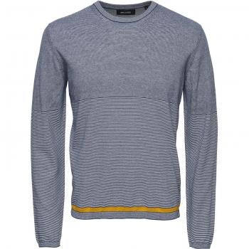 Jersey punto rayas hombre de Only and Sons