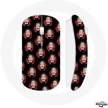 Ratón Inalámbrico La Casa De Papel Caras