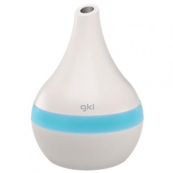 Humidificador y difusor de aromas blanco 300ml ultra silencioso con apagado automático y conexión USB, 7 colores LED