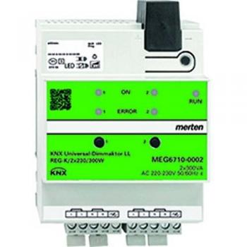 Merten KNX Universal-Dimmaktor lichtgrau REG-K3 MEG6710-0002