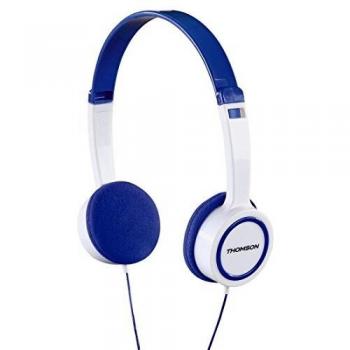 Thomson HED1105 - Auriculares Tipo Diadema, Color Azul