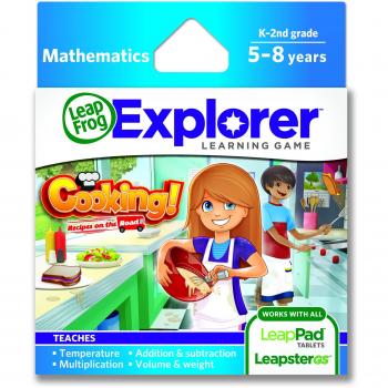 Leapfrog Explorer Learning Game Cooking Recipes on The Road
