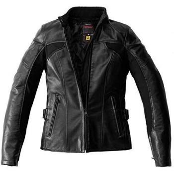 Spidi it Mystic Lady piel jacket-special Fin, negro, UK 14