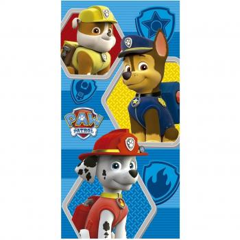 PAW PATROL- Toalla de Playa Roster, Microfibra, Color