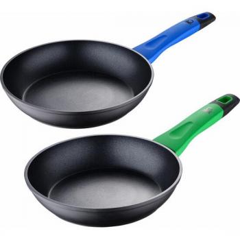 Set 2pc Sarten Aluminio Forjado - Inducción - Rainbow - Benetton