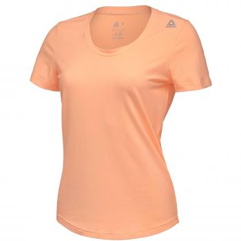 Reebok Wor Sw Camiseta, Mujer, Naranja
