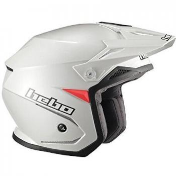 Casco Trial Hebo Zone 05 de color blanco. XL blanco