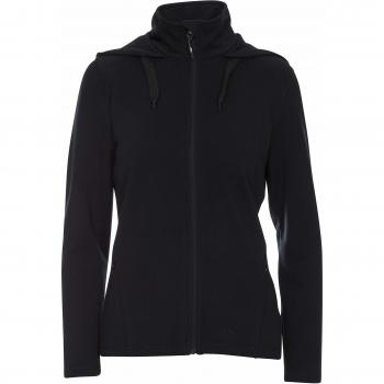 Trespass Panache Chaqueta de Forro Polar cálida con Capucha Stzle con Lazo Frontal y Cuello 300 g/m², Mujer, FAFLFLTR0008_BLKL, Negro, L