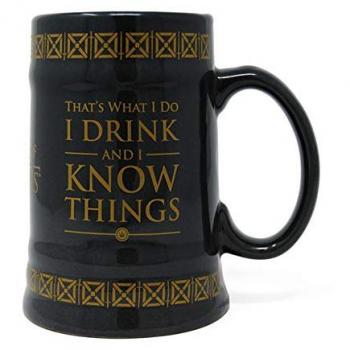 Game Of Thrones Juego de Tronos Bebida y Conocimiento Cosas Stein, Cerámica, Multicolor 13,6 x 10,4 x 14,9 cm