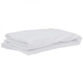 Funda de colchón impermeable blanca 90x190 cm