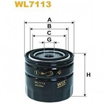 Wix Filter WL7114 - Filtro De Aceite